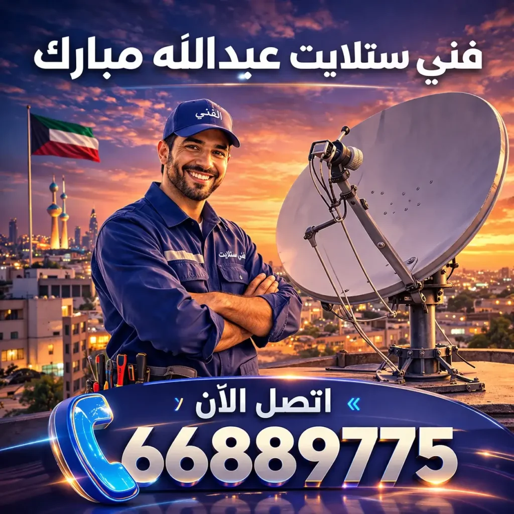 فني ستلايت عبدالله مبارك